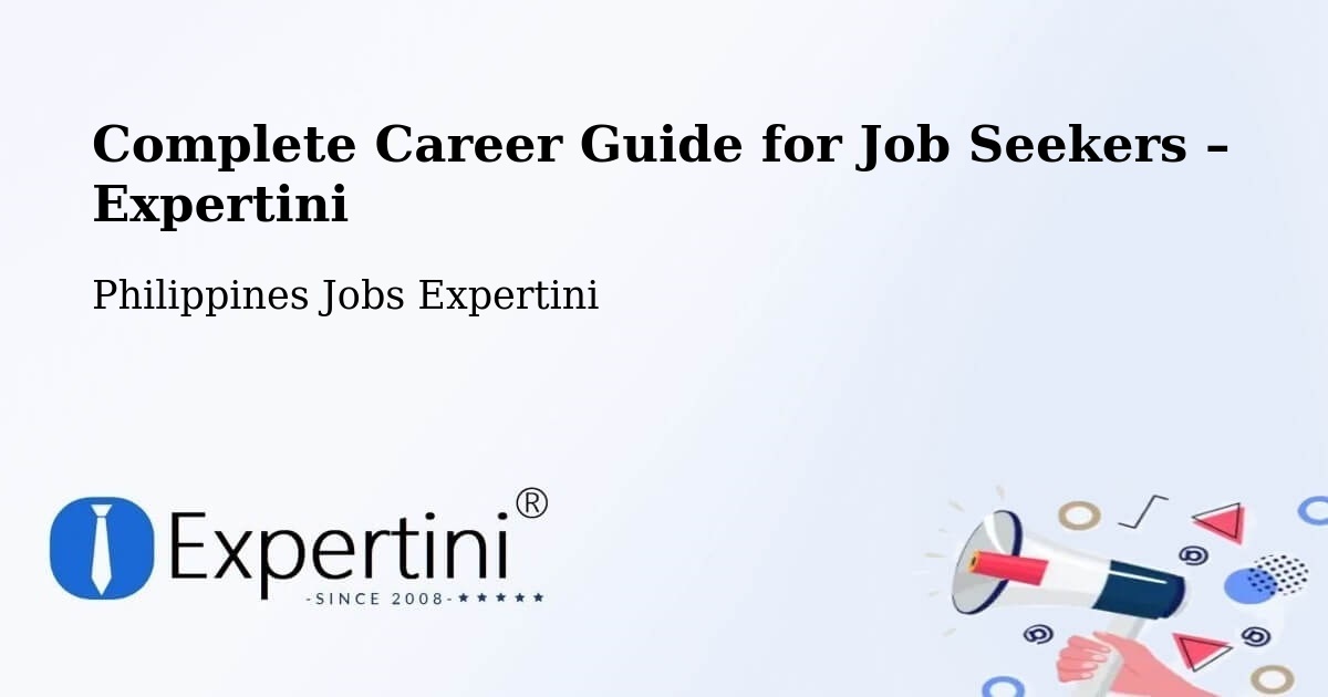 Career Guide for Job Seekers – Magalang - Magalang, Philippines Jobs Expertini