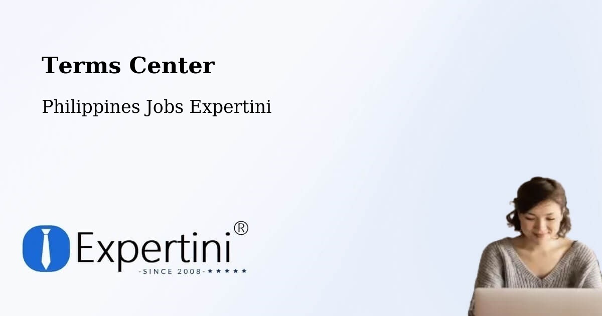 Terms of Service – Magalang - Philippines Jobs Expertini